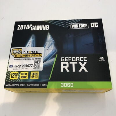 【盛岡都南店】中古  ZOTAC ZT-A30600H-10M (RTX3060 12GB) 144778 