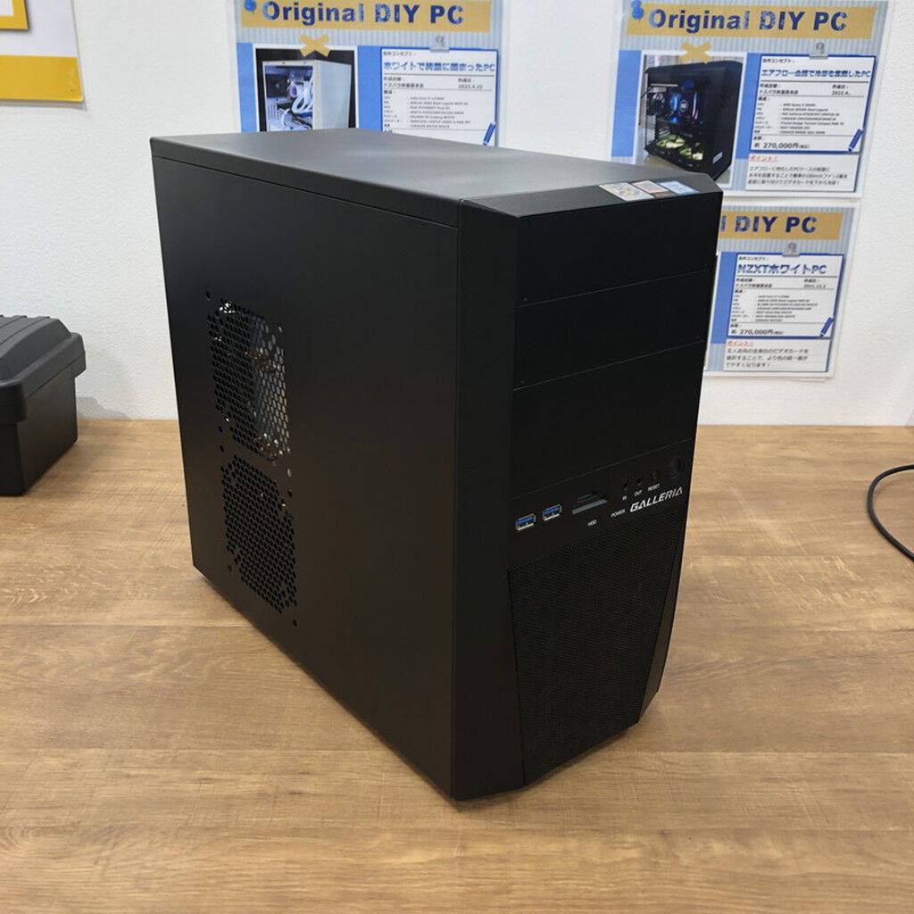 中古 THIRDWAVE GALLERIA (Intel Core i7 8700 3.20GHz/16GB/SSD1TB