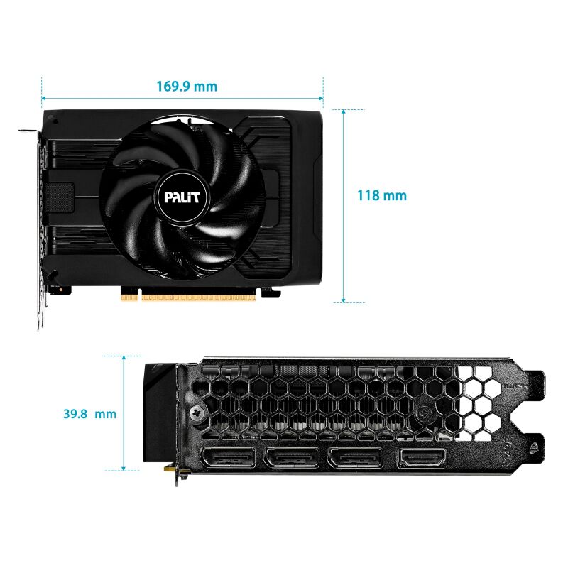 Palit NE65050019P1-GB2070F (GeForce RTX 5050 StormX 8GB