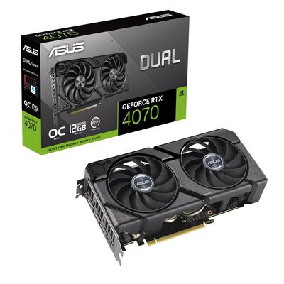 ASUS  DUAL-RTX4070-O12G-EVO (GeForce RTX 4070 12GB) 