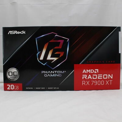 【通販センター】中古  ASRock Radeon RX 7900 XT Phantom Gaming 20GB OC（RX7900XT 20GB） 3480039697 