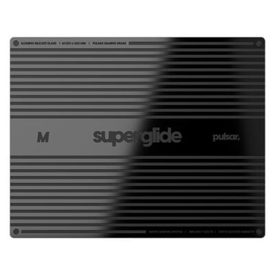 Pulsar  Superglide3 Glass Mousepad Type-S M Black (SGPMB3S) 