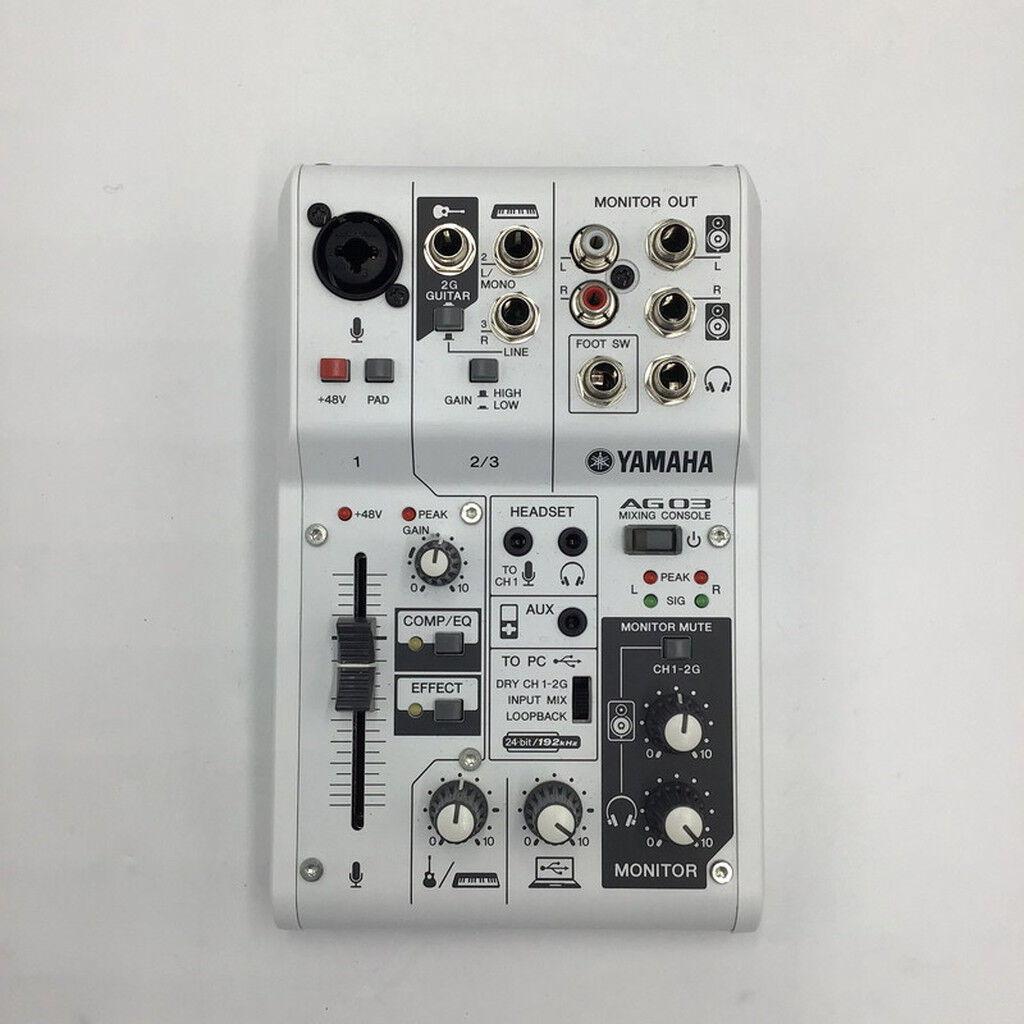 中古 YAMAHA ﾐｷｼﾝｸﾞｺﾝｿｰﾙ AG03 183182 ｜ パソコン通販のドスパラ【公式】