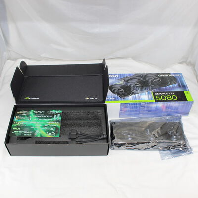 【通販センター】中古  Palit NE75080019T2-GB2031A (RTX5080 GamingPro 16GB) 176534【8/14価格改定!】 
