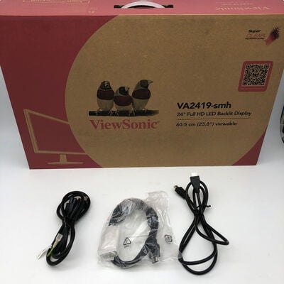 【大分店】中古  Viewsonic VA2419-SMH-7 (23.8”W 1A1H 5ms IPS) 182907 