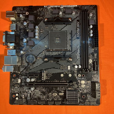 【なんば店】中古  ASRock A520M-HDV (A520 AM4 mATX DDR4) 143667 