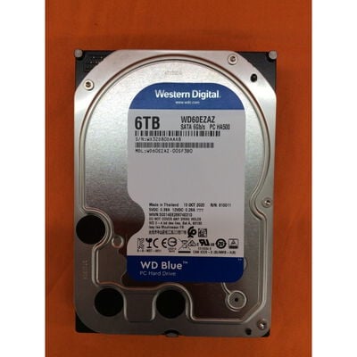 【なんば店】中古  Western Digital WD60EZAZ-00SF3B0（3.5インチ HDD 6TB SATA） 3480034732 