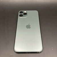 中古  【SIMロック解除済み】【au】 Apple iPhone11 Pro 256GB (ミッドナイトグリーン) MWCC2J/A 155442 
