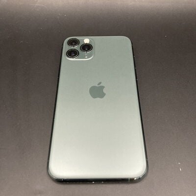 【熊本浜線店】中古  【SIMロック解除済み】【au】 Apple iPhone11 Pro 256GB (ミッドナイトグリーン) MWCC2J/A 155442 