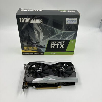 【なんば店】中古  ZOTAC ZT-T20600F-10M(RTX2060 6G GDR6 TwinFan) 138901 