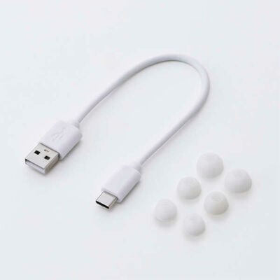 エレコム  LBT-TWS19WH (完全ワイヤレスヘッドホン ホワイト) 