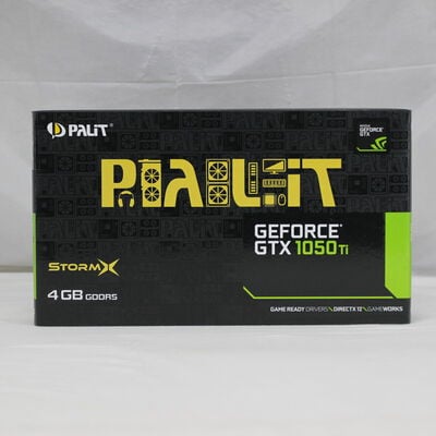 【通販センター】中古  Palit NE5105T018G1-1070F (GeForce GTX1050Ti 4GB STORMX) 180528 