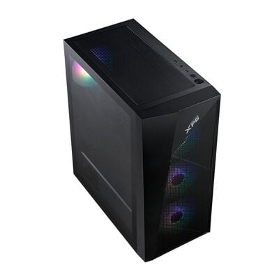 ADATA  LANDER 500 LANDER500MTA-BKCWW (ATX ガラス ブラック) 