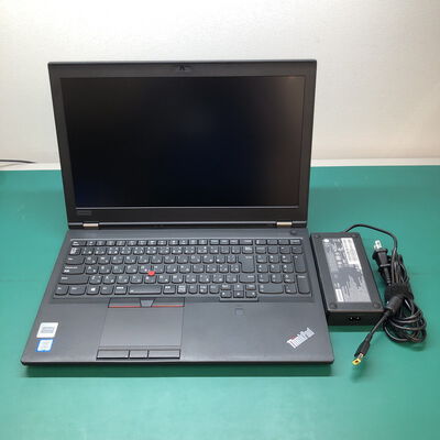 【津ラッツ店】中古  Lenovo ThinkPad P52　20MAS12700 (Core i7 8750H/16GB/SSD512GB/-/NVIDIA Quadro P1000 4GB/15.6ｲﾝﾁ/1920x1080/Wi-Fi/WEBCAM/W11H64) 176658 
