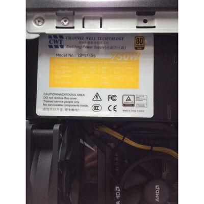 【座間相武台】中古  自作PC OSなし(Ryzen 5 3600/16GB/SSD250GB/RTX3070) 4510002356 