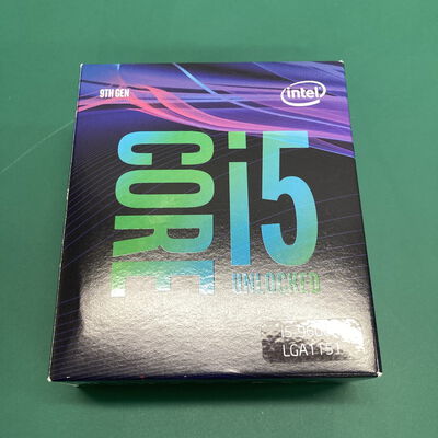 【神戸・三宮店】中古  INTEL Core i5-9600K (1151/3.70GHz/9M/C6/T6) 138480 