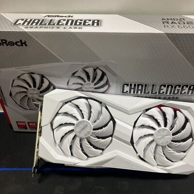 【大宮店】中古  ASRock RX6600 CLW 8G (RX6600 Challenger White) 1250007244 