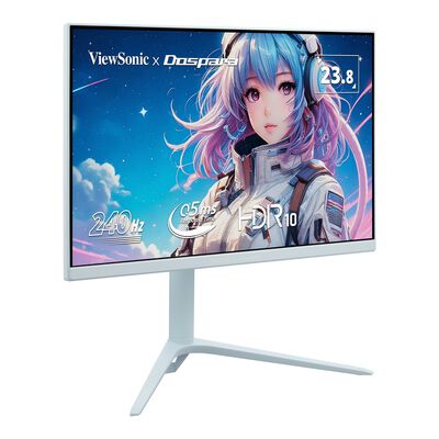 ViewSonic  VX2428J2-BL-7 (23.8インチワイド 液晶モニター パステルブルー) ドスパラ限定モデル 