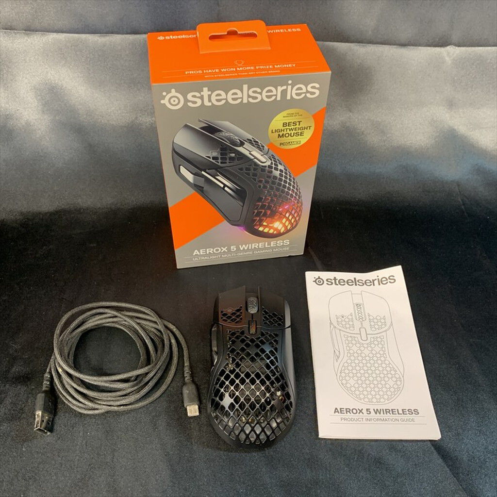 中古 SteelSeries Aerox 5 Wireless (62406J) 158775 （381561