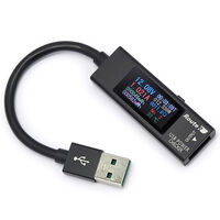 ルートアール  QC3.0対応 メタル筐体USB電圧・電流チェッカー RR-USBVAC7QC 