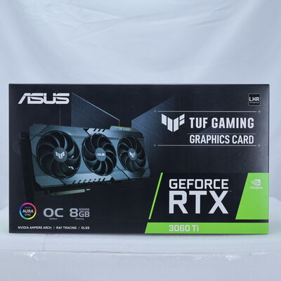 【通販センター】中古  ASUS TUF-RTX3060TI-O8G-V2-GAMING (RTX3060Ti 8GB) 175513 