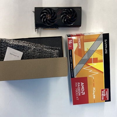 【博多店】中古  SAPPHIRE SAP-PULSER7800XT 16GB(RX7800XT PCI-E) 3310005764 
