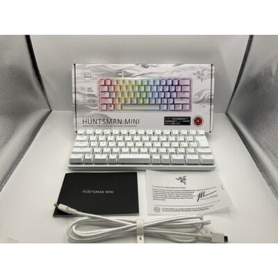 【仙台店】中古  Razer Huntsman Mini JP Mercury White - Linear 3240011608 