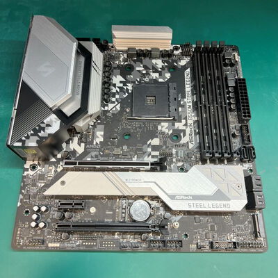 【静岡東瀬名店】中古  ASRock B550 Steel Legend (B550 AM4 ATX DDR4) 142936 