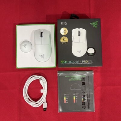 【静岡東瀬名店】中古  Razer DeathAdder V4 Pro (White Edition)RZ01-05330200-R3A1 5140001494 