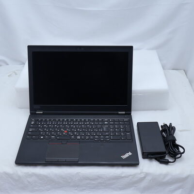 【通販センター】中古  【ジャンク品/保証無/返品質問不可】Lenovo ThinkPad P52　20MAS12700 (Core i7 8750H/16GB/SSD512GB/-/NVIDIA Quadro P1000 4GB/15.6ｲﾝﾁ/1920x1080/Wi-Fi/WEBCAM/-) 176659 