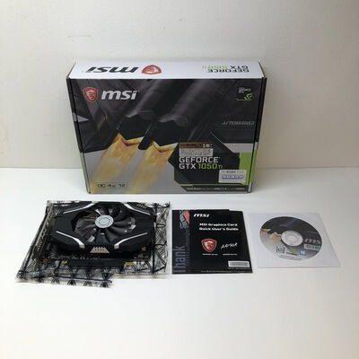 【津ラッツ店】中古  MSI GTX 1050 Ti 4G OCV1（GTX1050Ti 4GB） 3480039126 