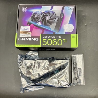 【大須店】中古  MSI GeForce RTX 5060 Ti 16G GAMING OC (RTX5060Ti 16G) 178239 