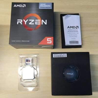 【博多店】中古  AMD Ryzen 5 5500GT (AM4/3.6GHz/19M/C6/T12/65W) 3310005844 
