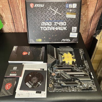 【富士青葉店】中古  MSI MAG Z490 TOMAHAWK (Z490 1200 ATX DDR4) 142616 