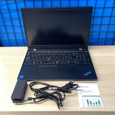 【博多店】中古  LENOVO ThinkPad L15 Gen2 (INTEL Core i5-1135G7 2.4GHz/16GB/SSD256GB/-/オンボード/15.6/1920x1080/Wi-Fi/WEBCAM/W11P/Microsoft Office Home and Business 2024) 185474 