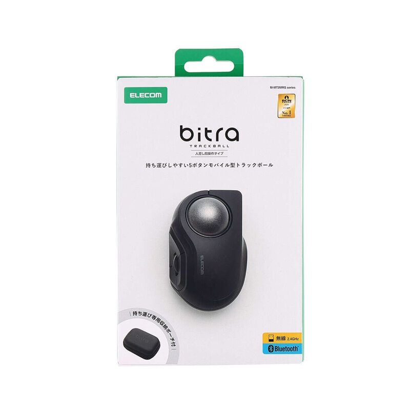 エレコム M-MT2MRSBK (bitra USB無線/Bluetoothトラックボール 5ボタン