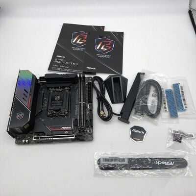 【宇都宮鶴田店】中古  ASRock Z790 PG-ITX/TB4 (Z790 1700 mITX DDR5) 175345 