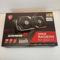 中古  MSI Radeon RX6650 XT GAMING X 8G (RX6650XT 8GB) 189394 