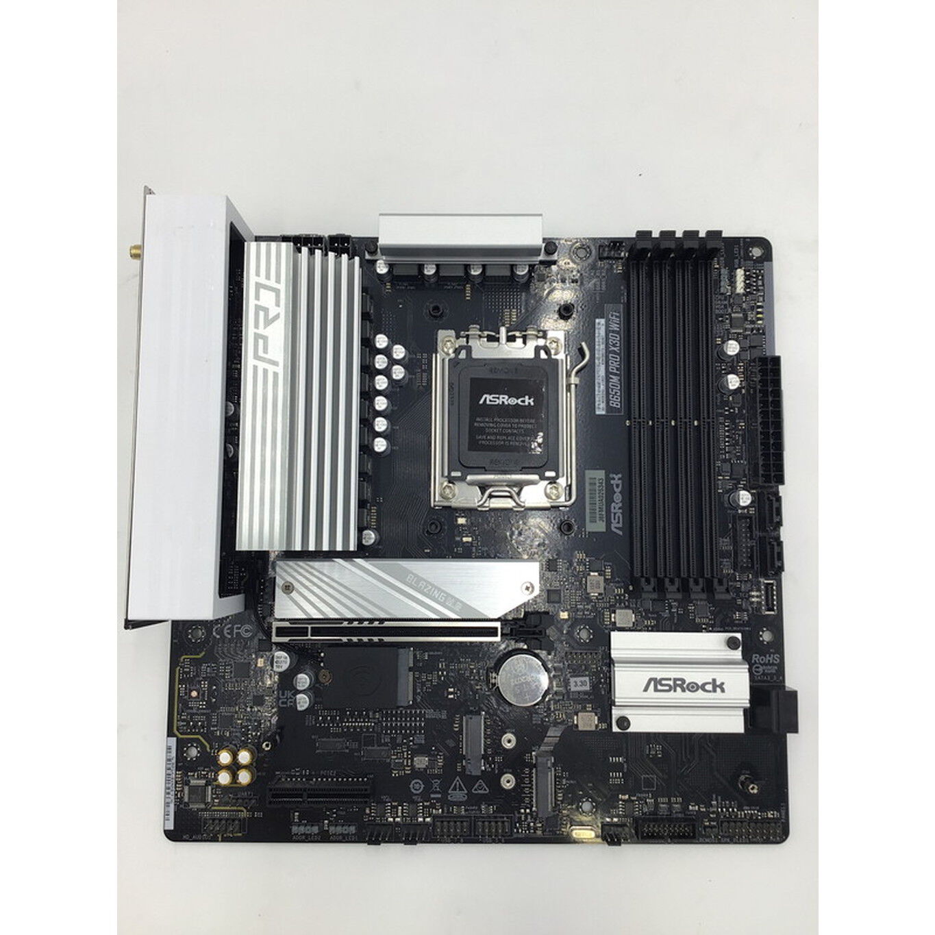 中古 ASRock B650M Pro X3D WiFi (B650 AM5 mATX DDR5) 4950001686