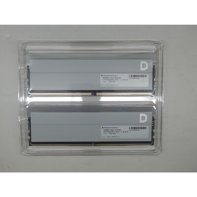 【前橋ｲﾝﾀｰｱｶﾏﾙ店】中古  ﾄﾞｽﾊﾟﾗｾﾚｸﾄ D5D6000-16G2A1-RGB-WH(DDR5-6000 16GBx2) 4540002364 