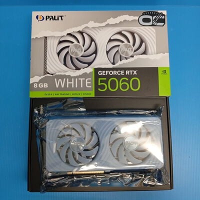 【大須店】中古  Palit NE75060U19P1-GB2063M (RTX5060 WHITE OC) 188978 
