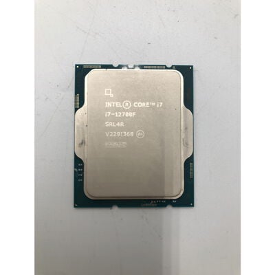 【水戸赤塚店】中古  INTEL Core i7 12700F  (1700/2.1G/25M/C12/T20) 148611【4/8値下げ!】 