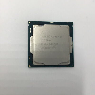 【白山FM松任店】中古  INTEL Core i7-7700K (1151/4.20GHz/8M/C4/T8) 133190 