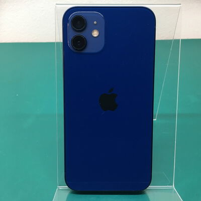 【佐賀南部バイパス店】中古  【SIMロック解除済み】【au】Apple iPhone12 6.1インチ 128GB (ブルー) MGHX3J/A 155545 