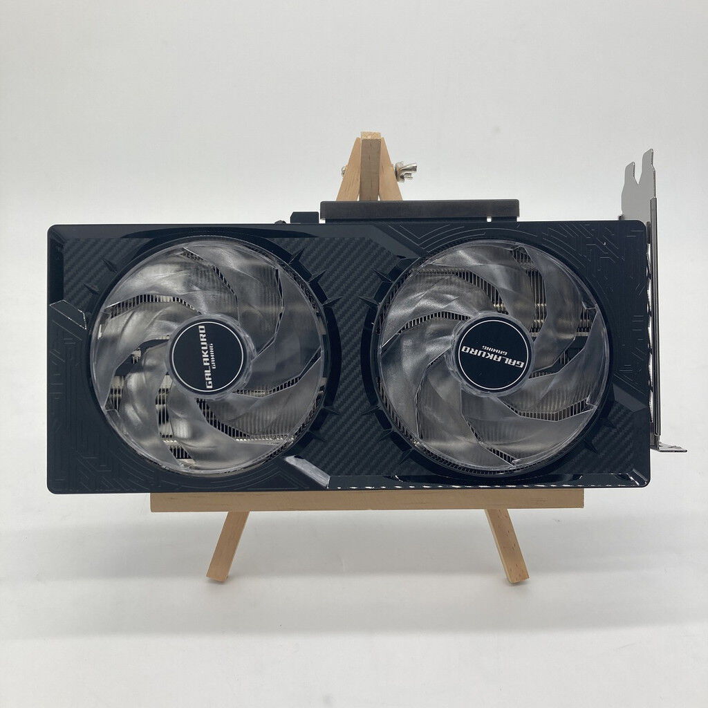 中古 玄人志向 GG-RTX5070-E12GB/OC/DF (RTX5070 12G) 176912 （343216
