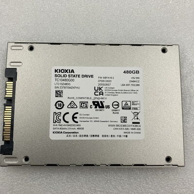 【新潟店】中古  各社 2.5インチ SSD 480GB SATA 124395 