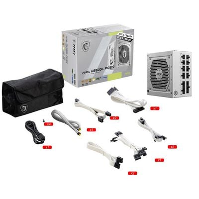 MSI  MAG A850GL PCIE5 WHITE (850W) 