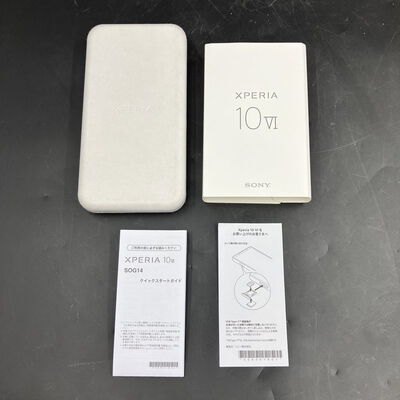 【大須店】中古  【au版SIMフリー】Xperia 10 VI ブラック 6GB 128GB 198073 