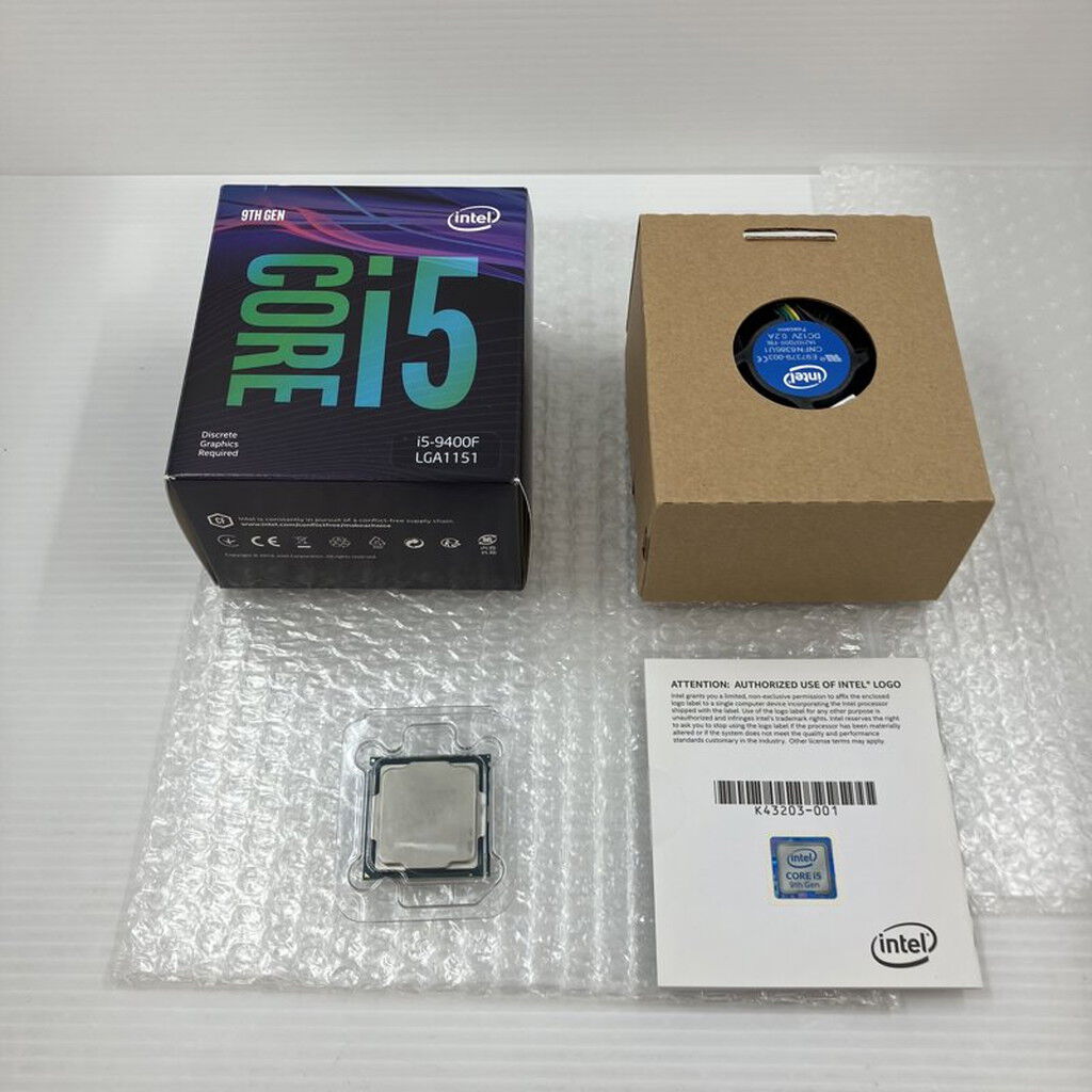 中古 INTEL Core i5-9400F (1151/2.9GHz/9M/C6/T6) 139478 （368373