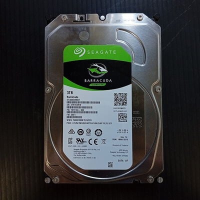 【大須店】中古  Seagate ST3000DM007（3.5インチ HDD 3TB SATA） 3480033658 